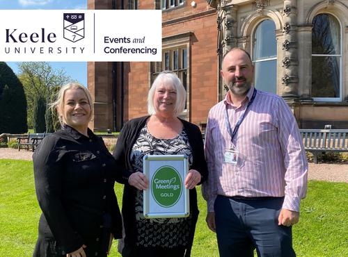 Keele University Events & Conferencing gain Green Meetings Gold Accreditation