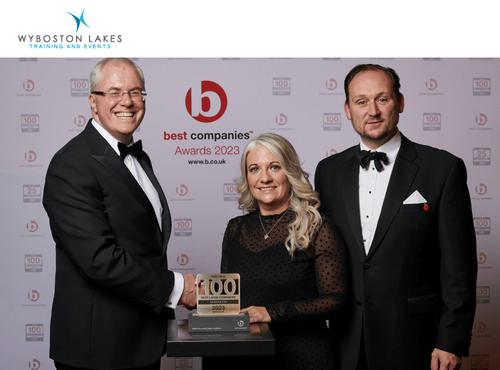 Wyboston Lakes Resort is one of the UK’s 100 Best Large Companies to Work For 2023