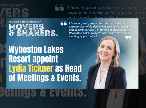 Wyboston Lakes Resort appoint Lydia Tickner as Head of Meetings & Events