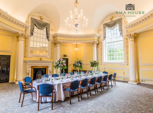 Luxurious private seasonal dining at BMA House