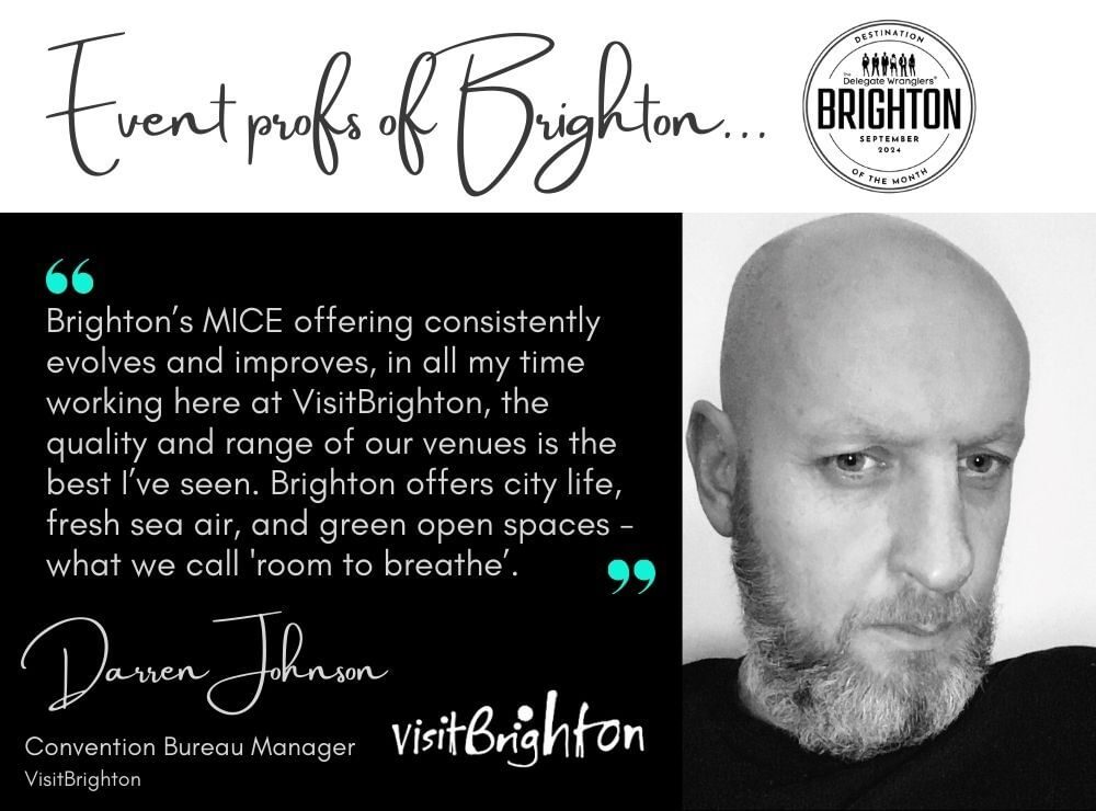 Brighton is buzzing! We speak to Darren Johnson of Visit Brighton