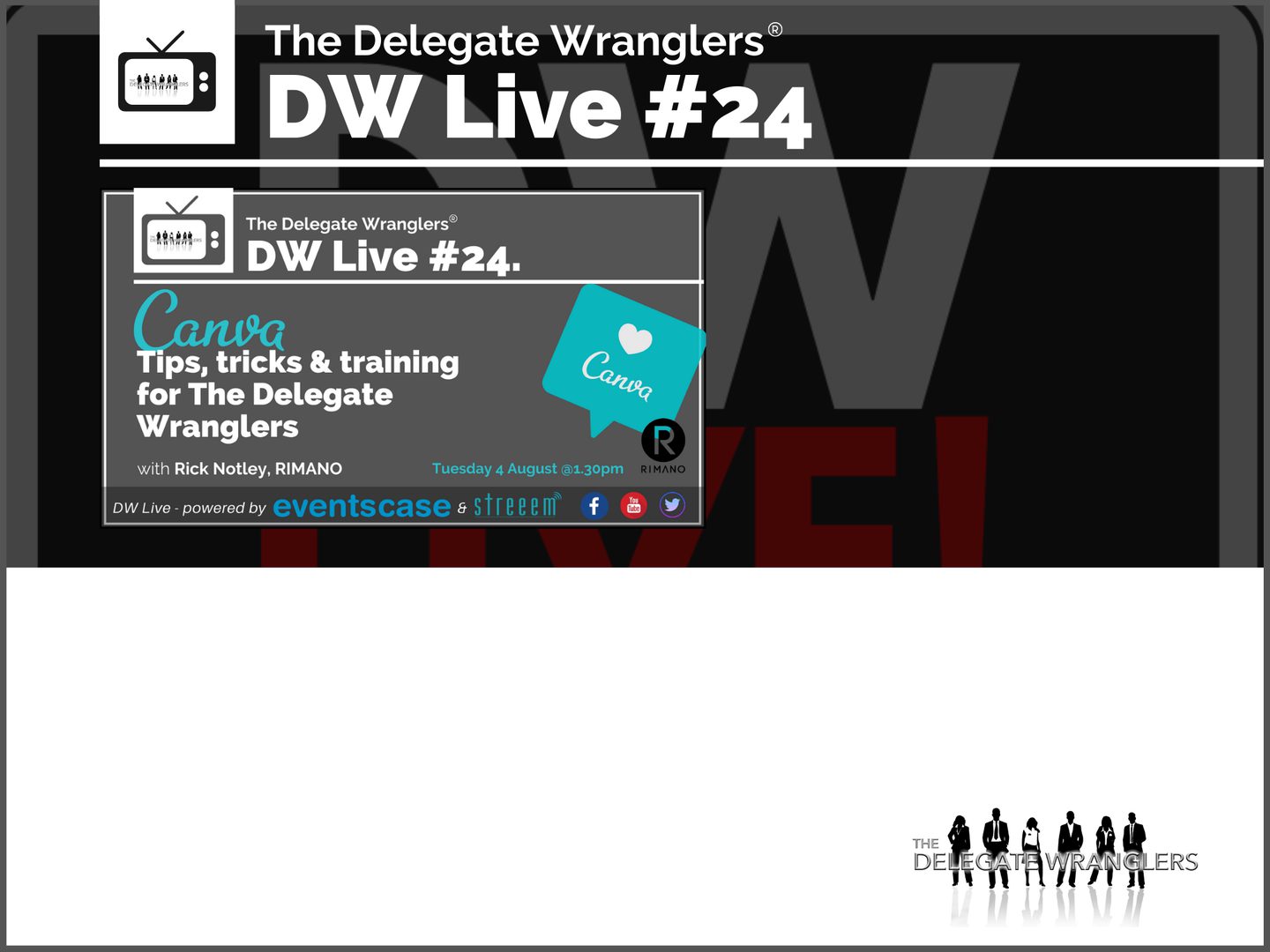 DW Live #24 - Canva - Tips, Tricks & Training