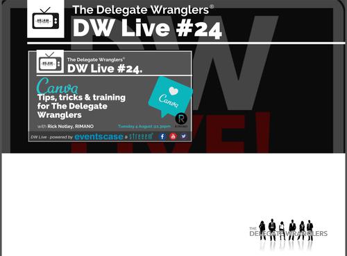 DW Live #24 - Canva - Tips, Tricks & Training