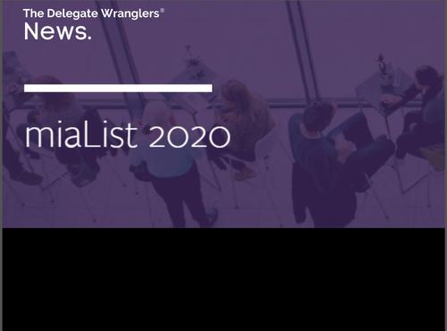 Nomination deadline for the Meetings Industry Association’s miaList 2020 extended to 7 October