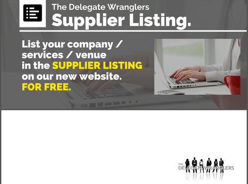 FREE supplier listings launched on new DW website