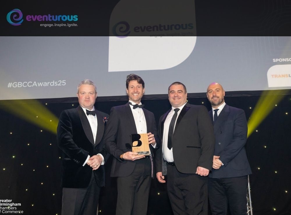 Midlands Event Agency wins Excellence in Hospitality, Retail and Events Award